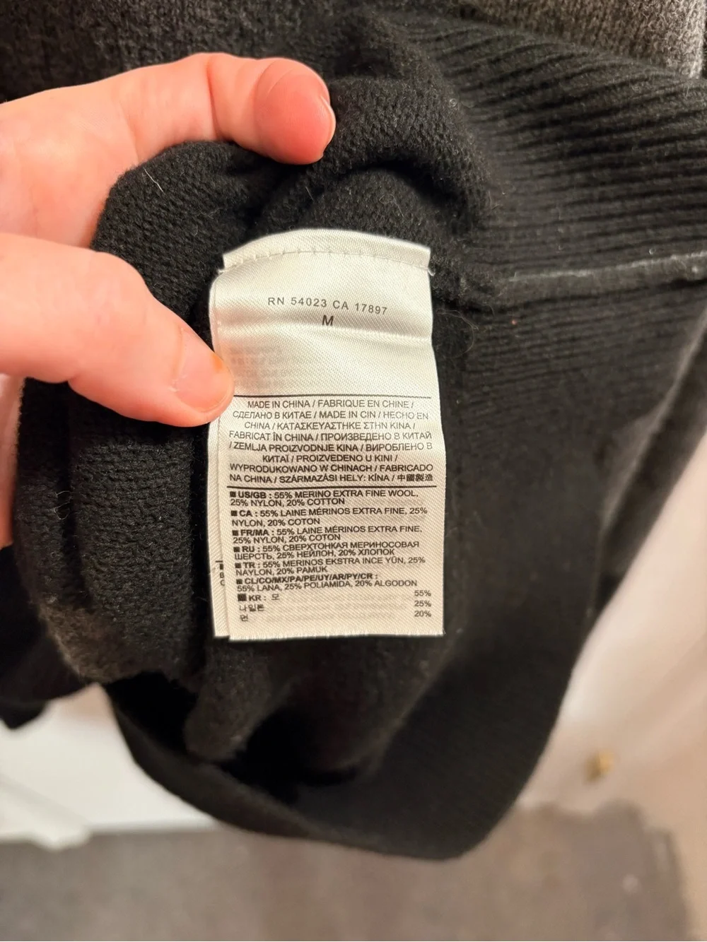 Banana Republic merino blend